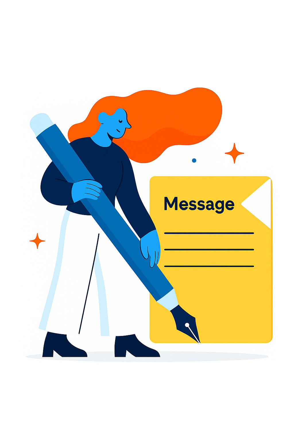 Contact illustration